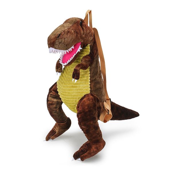

children dinosaur backpacks kids doll plush bag 3d dinosaur baby backpack for boys girls cute animal bags toys gifts