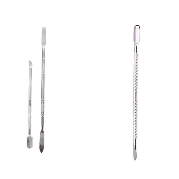 

nail art kits 2 pcs cuticle pusher manicure pedicure & 1 remover spoon care tool kit