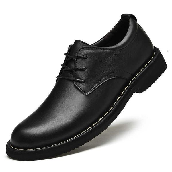 

tangzuo 8109 low leather sho, 38-46, black and brown