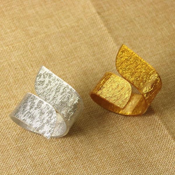 

napkin rings ring figure eight holder acrylic gold silver table decoration