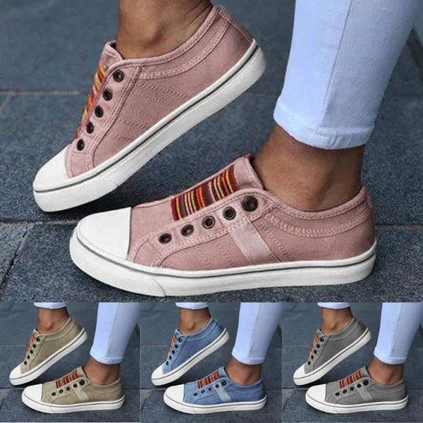 

dress shoes women summer round toe casual flat outdoor elastic band sneakers female soft breathble plus size 35-53 m50#, Black