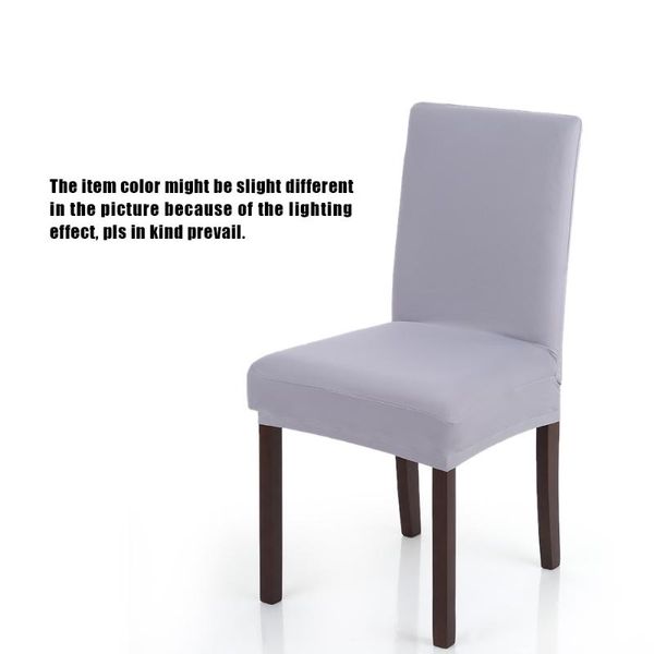 

chair covers removable washable short dining cover soft milk silk spandex slipcover for wedding party el decoration
