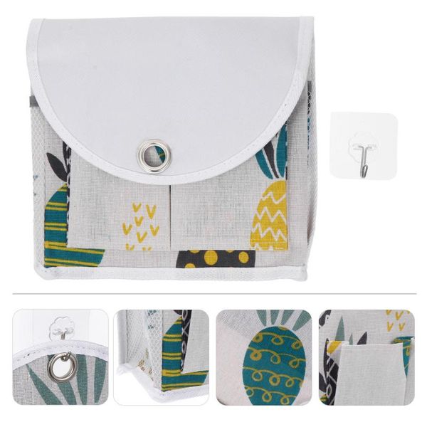 

storage bags 1pc cloth art hanging bag students dorm wall for