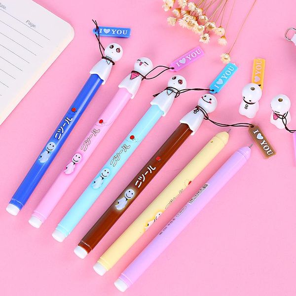 

gel pens 2 pcs/pack cute kawaii gel-ink pen 0.38mm for office and school