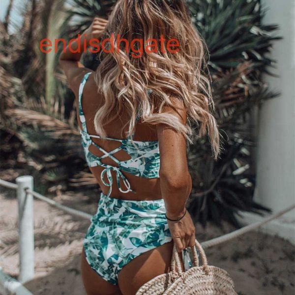 

2021 new printed bikini, White;black