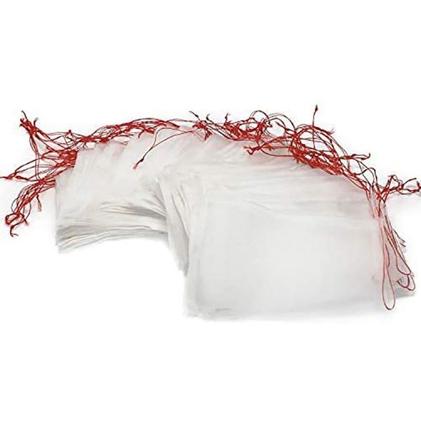 

150 pcs fruit protection bags,fruit netting for fruit trees, garden plant protector mesh cover bag for grape, tomato