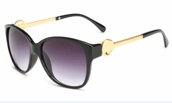 

2021 brand design sunglasses women men brand designer good quality fashion metal oversized sunglasses vintage female male 3546, White;black