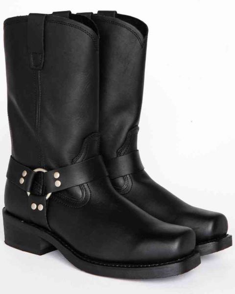 

dress shoes botas masculinas de salto baixo com cordÃ£o preto pu, botas casuais Ã prova d'Ã¡gua antiderrapantes confortÃ¡veis da moda clÃ¡s, Black