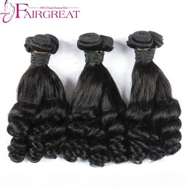 

8-28inch fummi hair bundles brazilian human hair weaves fumi curl 3pcs human hair natural black aunty fumi bouncy curls bundles