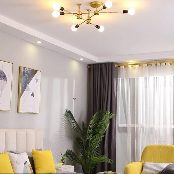 

ceiling lights nordic lamp room lighting bedroom simple modern personality atmosphere living dining led light