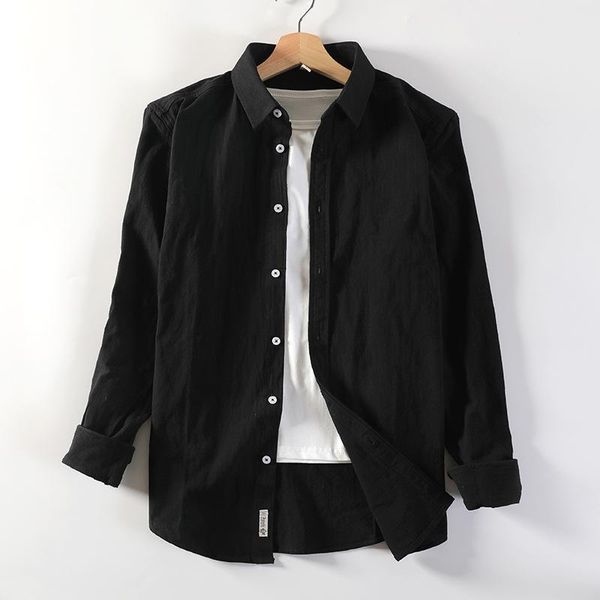 

men's casual shirts 2021 and configuration solid color t-shirt, White;black