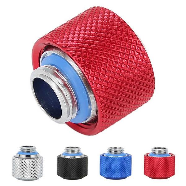 

fans & coolings g1/4 thread pc water cooling anti-drop hard tube compression fittings for od 14mm petg/pmma pipe
