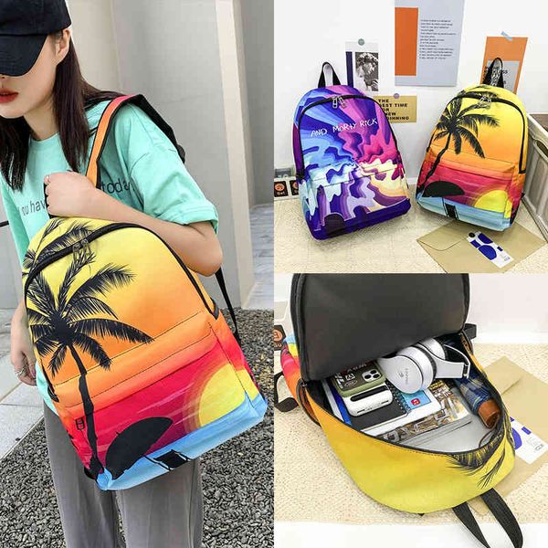 

backpack outdoor coconut trend rainfort frh leisure student schoolbag backpack