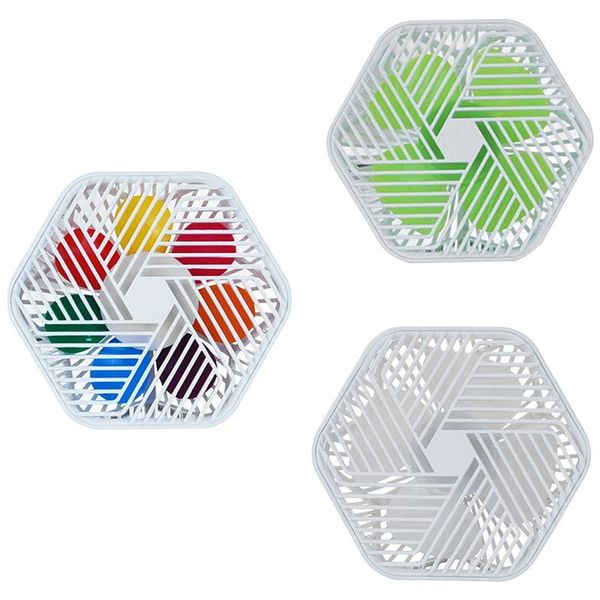 

electric fans hexagonal design office dormitory fan student usb mini