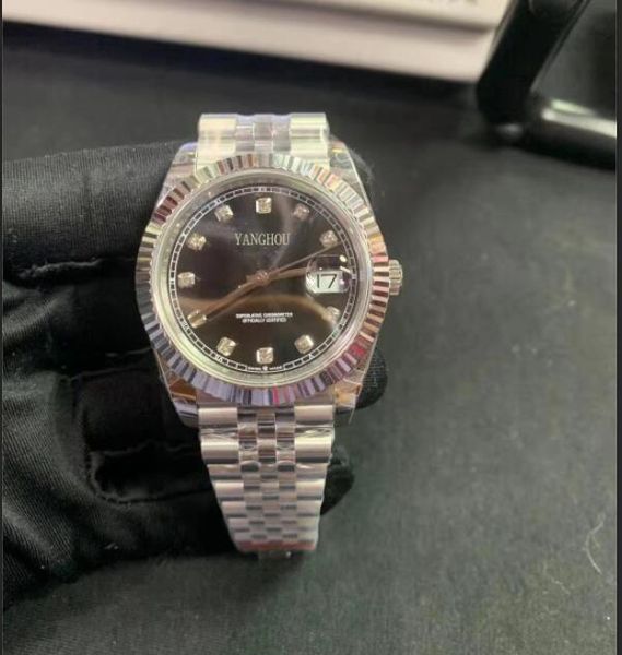 

wristwatches 2021 mens bp factory 2813 movement watch bracelet r126334 automatic watches, Slivery;brown