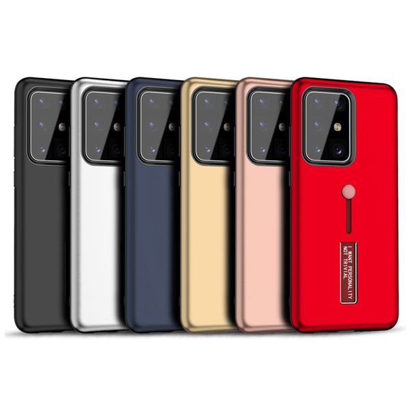 

silicone finger-ring invisitable vertical kickstand cases for samsung a21s a20s a10s a30s a50s a20 a30 a50 a70 a70s note 10 s10 lite iphone