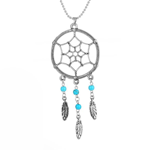 

cc001 dream catcher car charm aqua.color fashion jewelry handcraft style, Silver