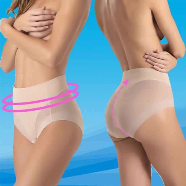 

summer breathable middle waist transparent mesh tuck women's triangle underwear ice silk, Black;pink