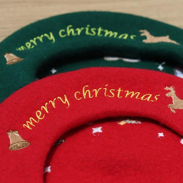 

berets ladies wool beret autumn and winter limited edition painter hat retro warm 2021, Blue;gray