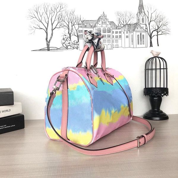 

fashion bag handbags lady genuine leather handbags with letters old flower handbags shoulder bag