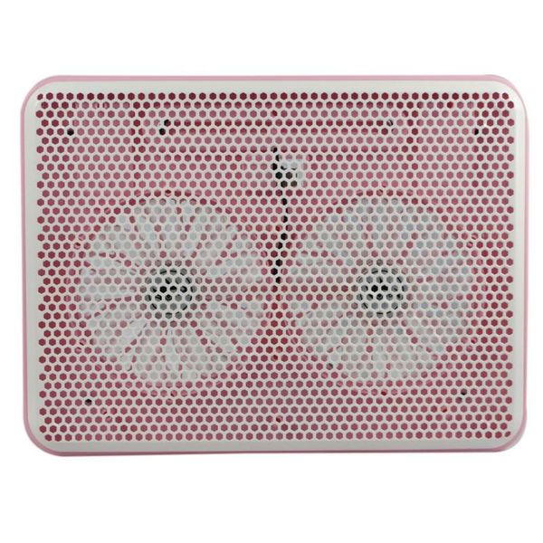 

blue led dual fans usb port cooling stand pad cooler for lapnotebook