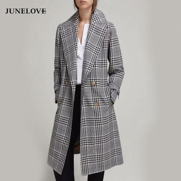 

women's suits & blazers jacket women harajuku casaco feminino chaqueta mujer clothes long coat 2021 autumn veste femme windbreaker modi, White;black