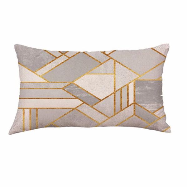 

cushion/decorative pillow case cover square 30cm*50cm linen cases bedding super soft geometric short plush sofa pad set home decoration k416