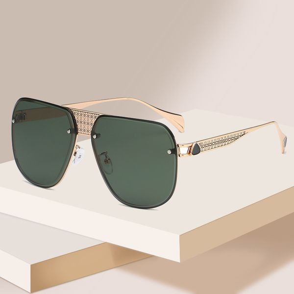 

luxury designer mens metal sunglasses for men & women resin lens full frame driving fashion sun glasses anti uv400 jc2105, White;black