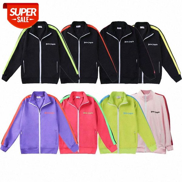 

street palm angcls jacket pa angels physical letters casual #ft4t, Black;brown