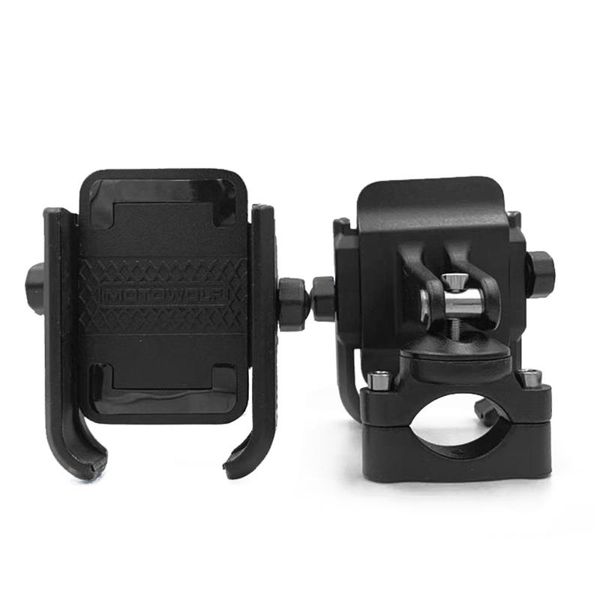 

car & truck racks 360 degree universal bike phone holder aluminum alloy motorcycle motorbike handlebar stand mount for mobile