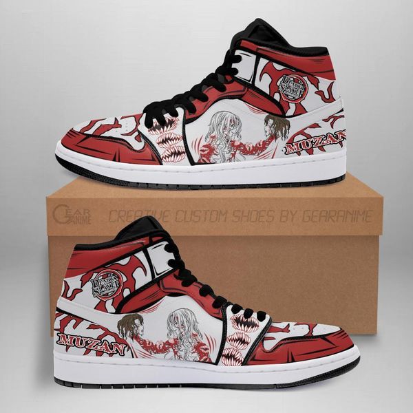 

muzan kibutsuji sneakers costume demon slayer anime sho