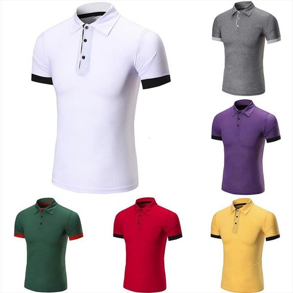 

chinese shirt summer shirts color men polo block turn down collar short sleeve tees solid loose clothing, White;black