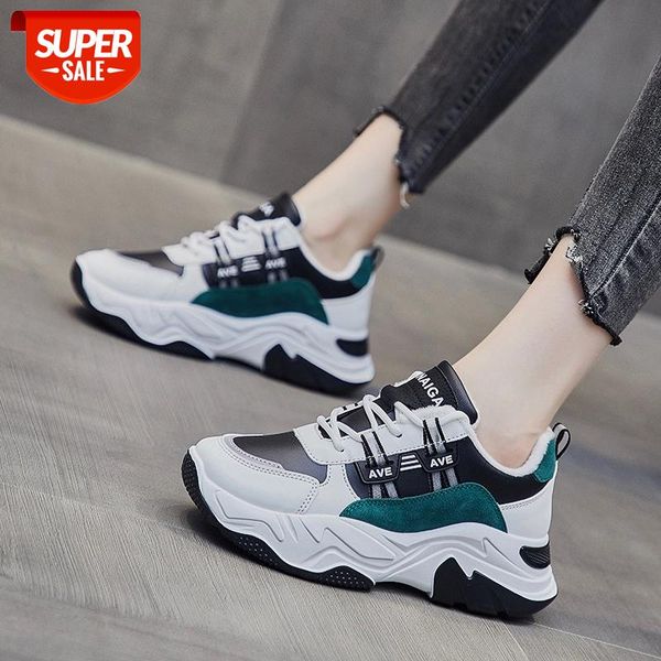 

new designer korean white platform sneakers casual shoes women 2020 fashion autumn tenis feminino woman footwear basket femme #qa7q