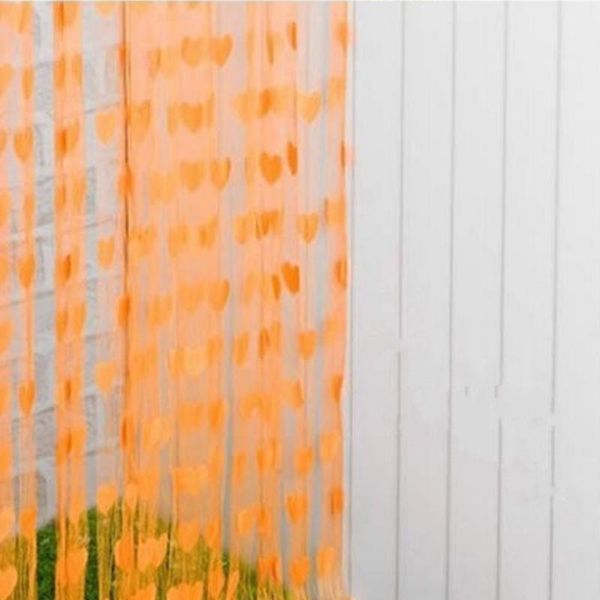 

curtain & drapes heart string window door balcony home decoration decorative for living room bedroom