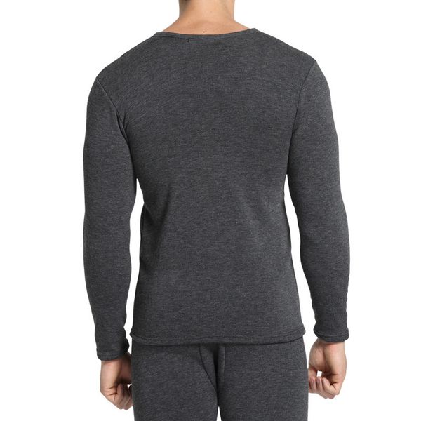

new 2021 thermal underwear for men long johns winter women thermo shirt+pants set warm thick fleece size l-xxxl a138, Black;white