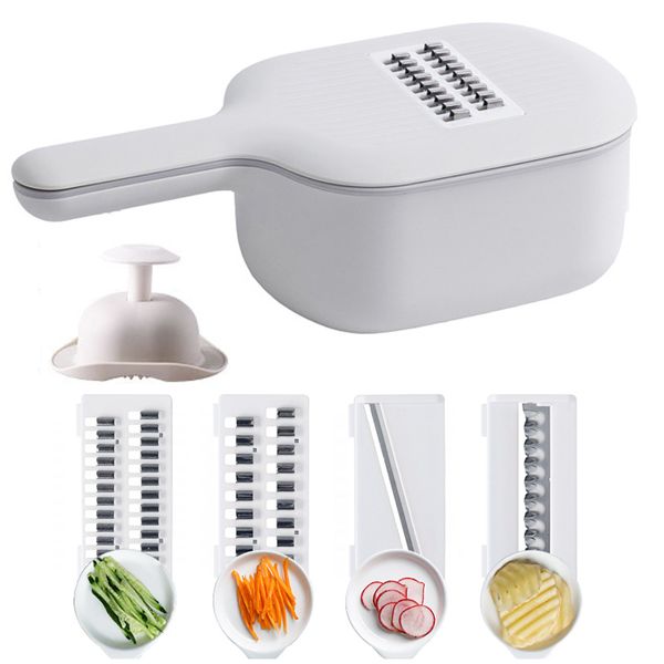 Cucina Tritatutto per verdure Gadget Utensili da cucina Grattugia per frutta Insalata Cipolla Accessori per patate Affettatrice per alimenti