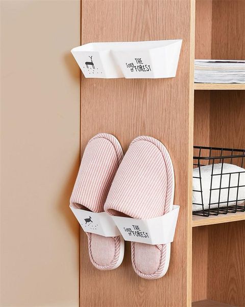 

clothing & wardrobe storage micck 2021 fashion plastic double shoe racks wall-mounted organizer stand shelf save space household supplies it