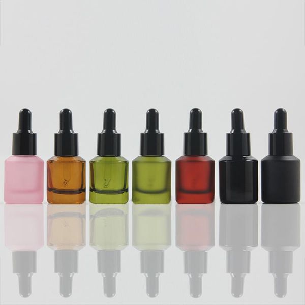 

storage bottles & jars empty 15ml glass essential oil dropper bottle, 0.5 oz