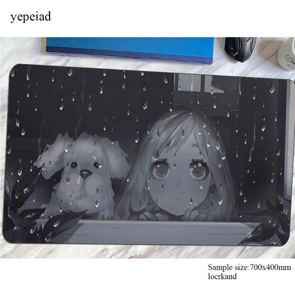 

mouse pads & wrist rests dog cute mousepad est gaming pad gamer mat 800x400x4mm game computer desk padmouse keyboard hd print large play