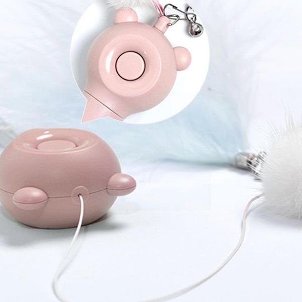 

Cat Toys Teaser Feather Toy With Sight 2 In 1 Stick Pet Rope Retractable Wand Interactive L1c4