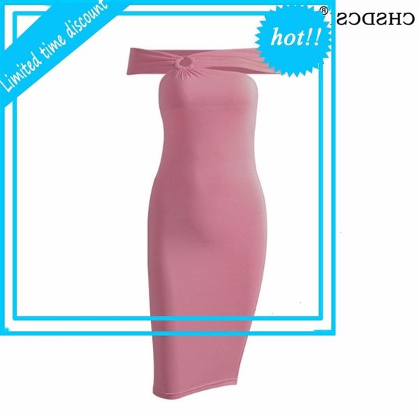 

new women off shoulder bodycon midi backless elegant lady party vestido hollow potlood dress, Black