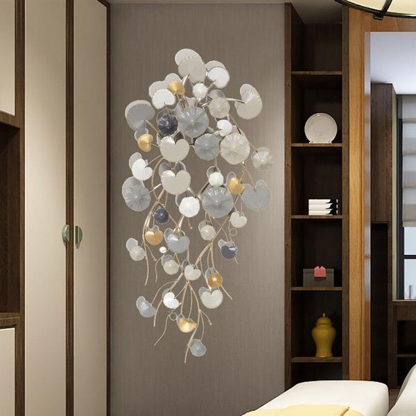 

modern minimalist room decoration living room hanging aisle corridor wall decoration office wrought iron pendant