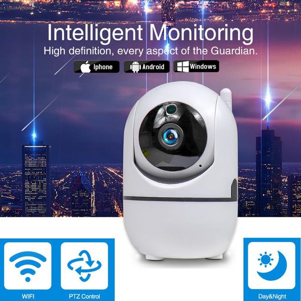 

cameras wifi camera hd 1080p wireless indoor automatic tracking cloud smart home security infrared surveillance