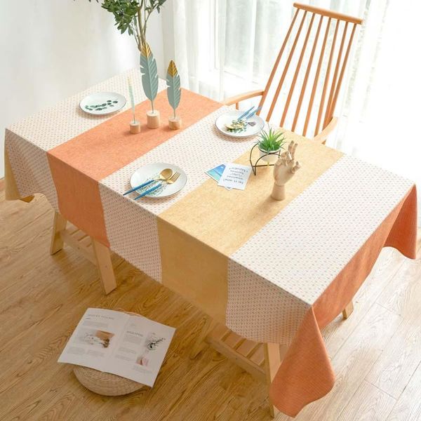 

table cloth kitchen waterproof tablecloth rectangular tablecloths pastoral dining cover 2021