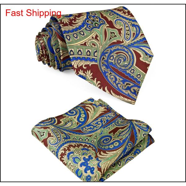 

printed vintage ties floral pattern multicolor 100% silk mens neckties printing tie sets 10cm fashion brand new cas qylftp bdehome, Blue;purple
