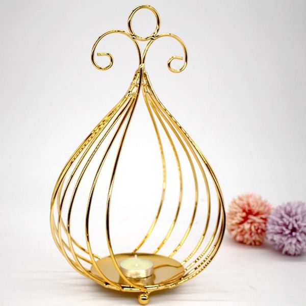 

candle holders creative candlestick wrought iron holder cup romantic wedding props home table decorations