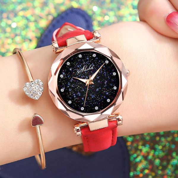 

wristwatches simple style women watches ladies watch casual leather dress montre femme zegarek damski horloges dames reloje mujer, Slivery;brown