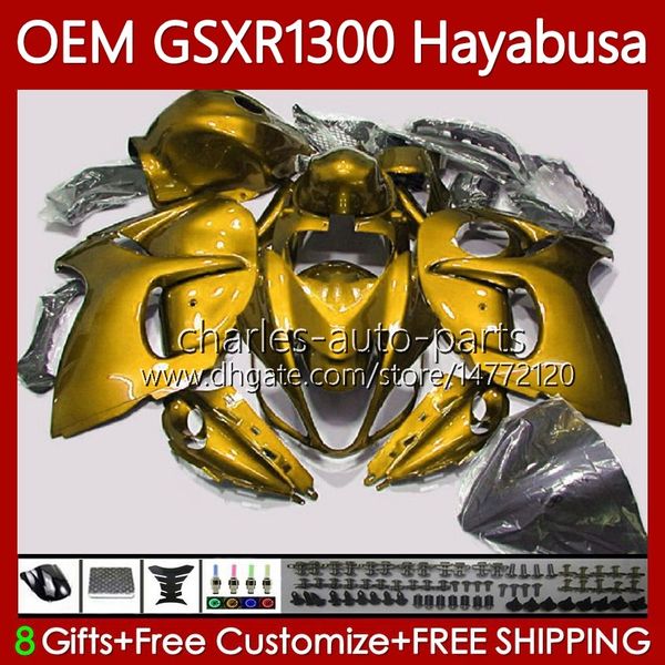 Инъекция для Suzuki Hayabusa Body GSXR-1300 GSXR 1300 CC 08-19 77NO.145 1300CC GSXR1300 08 2008 2009 г. 2011 2011 2012 2013 GSX R1300 All Golden 14 15 16 17 18 19