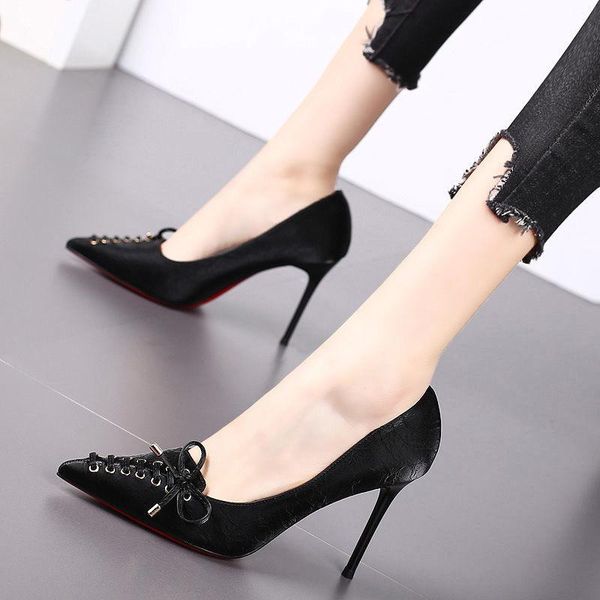 

dress shoes heels high-heeled women black pointed for women's pumps autumn high stilettos