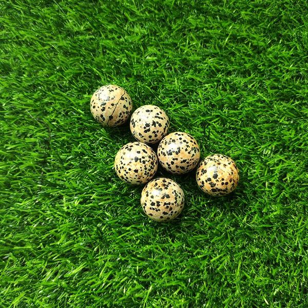 

decorative objects & figurines wholesale 2.5cm 30g high qualite crystal ball healing natural dalmation jasper for home decoration and gift d